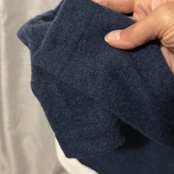 RL Polo Merino Wool Sweater-Sz S-Blue-Polo Stitched Logo @ Chest-EUC - Picture 7 of 16